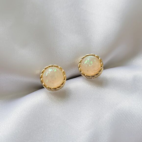 Gold Filled Stud Earrings - Picture 2 of 7